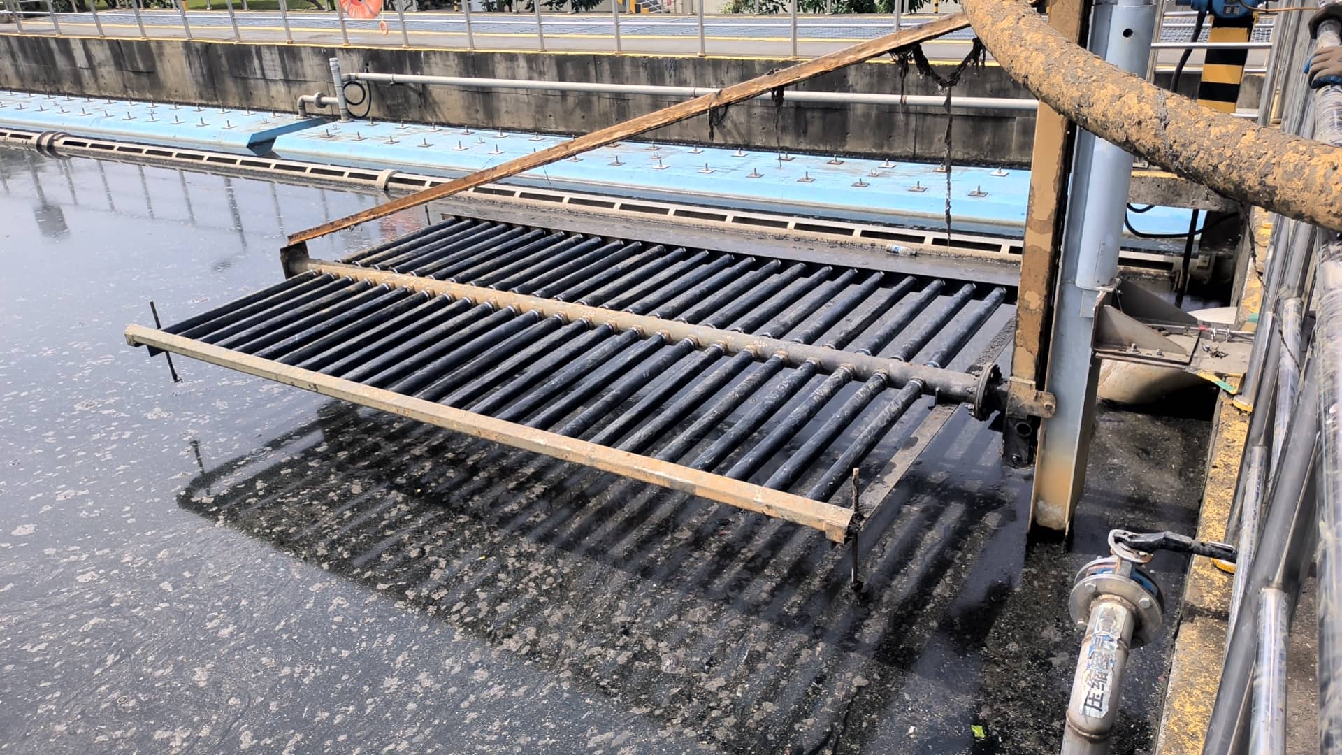 东莞某污水处理厂底部曝气重置项目